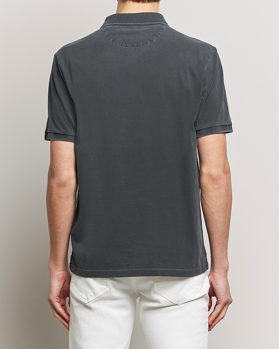 Men | Polo Shirts | GANT | Sunbleached Polo Black
