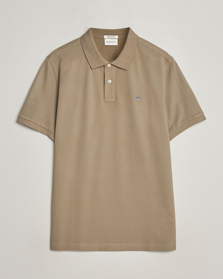 Men | Polo Shirts | GANT | The Original Polo Dried Clay