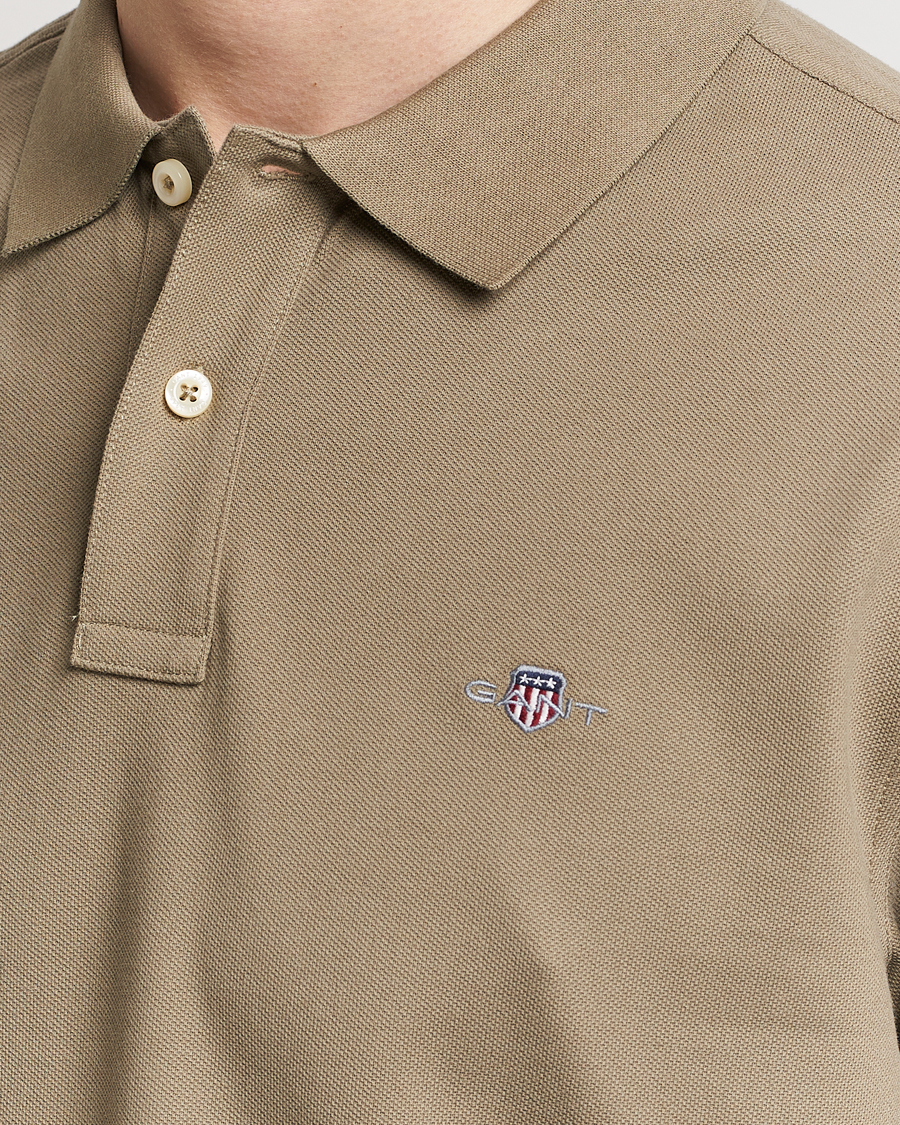 Men | Polo Shirts | GANT | The Original Polo Dried Clay