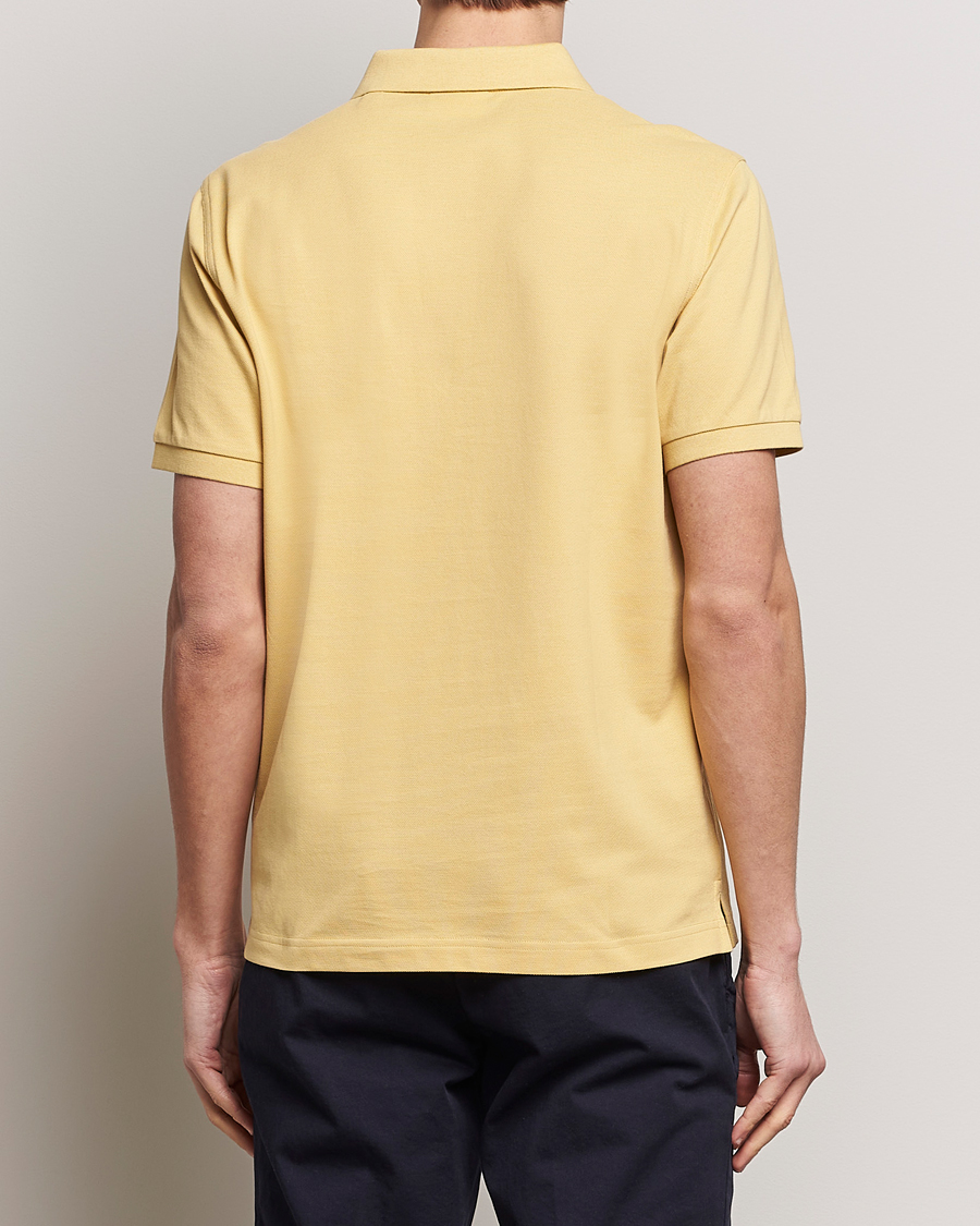 Men | Polo Shirts | GANT | The Original Polo Dusty Yellow