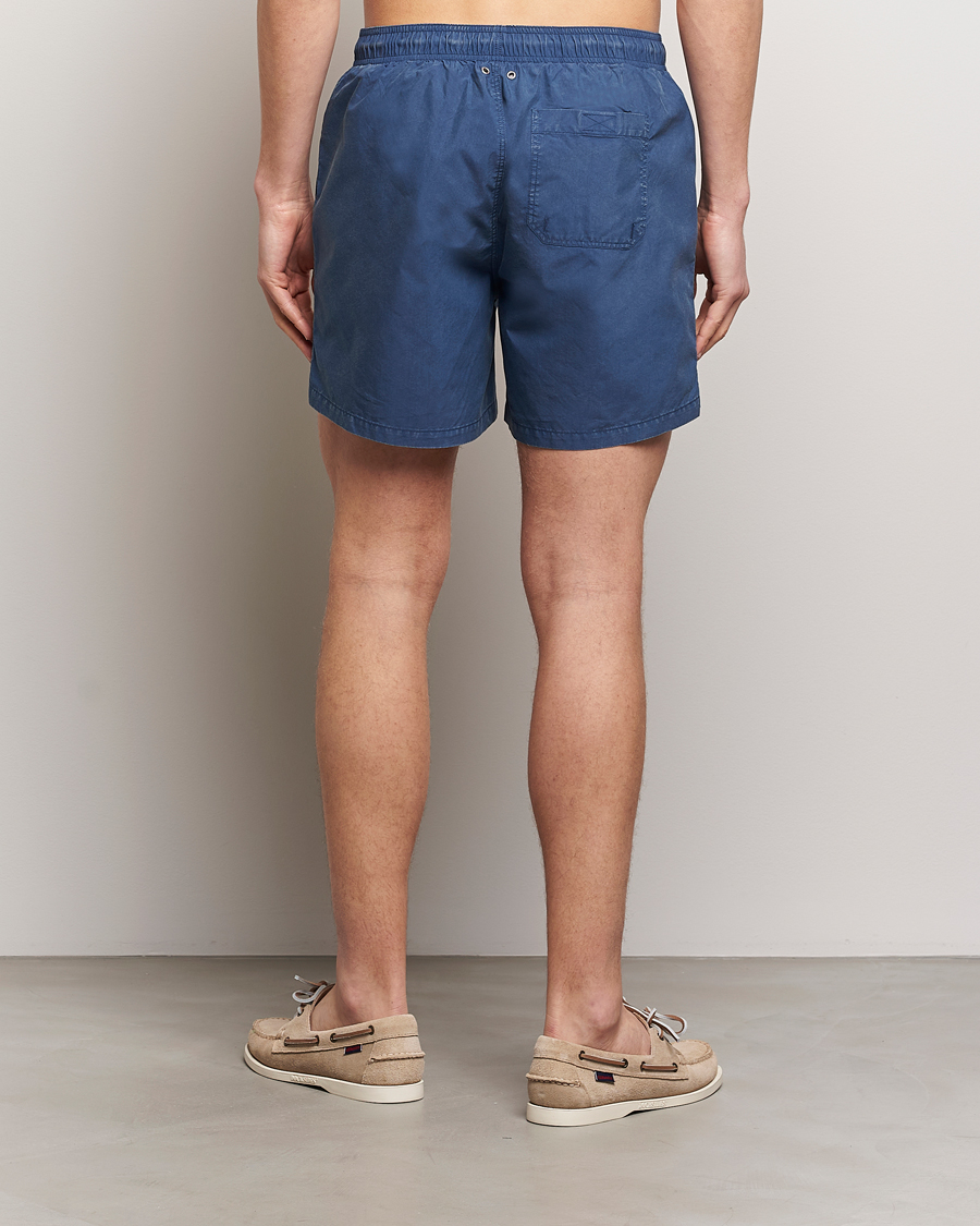 Men | Swimwear | GANT | Sunbleached Swimshorts Dusty Blue Sea