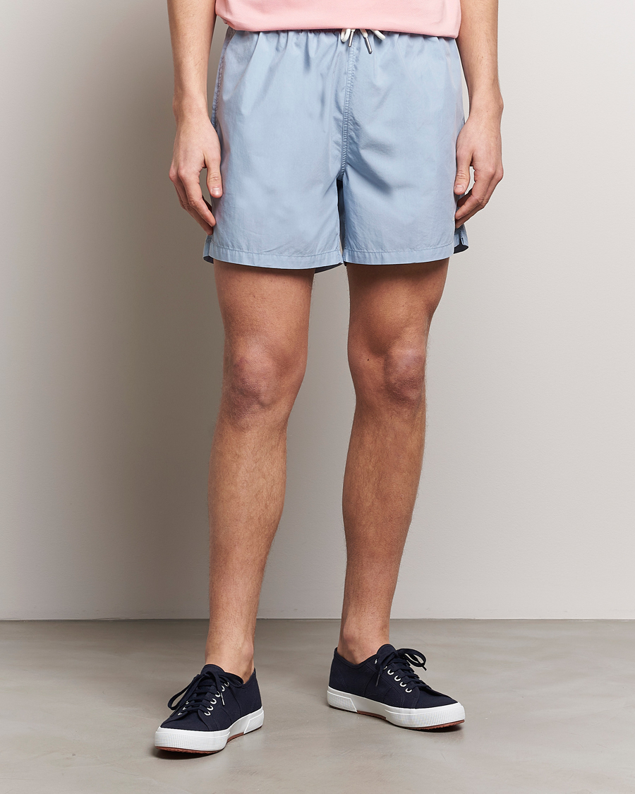Men | Swimwear | GANT | Sunbleached Swimshorts Dove Blue