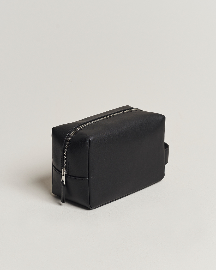 Herr | Väskor | GANT | Leather Wash Bag Black