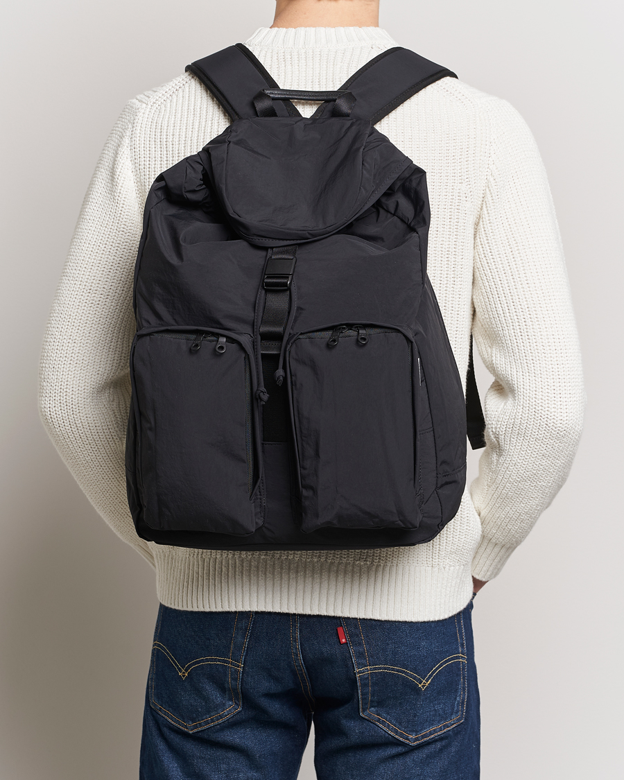 Men | New Brands | mazi untitled | All Day 05 Nylon Backpack Black