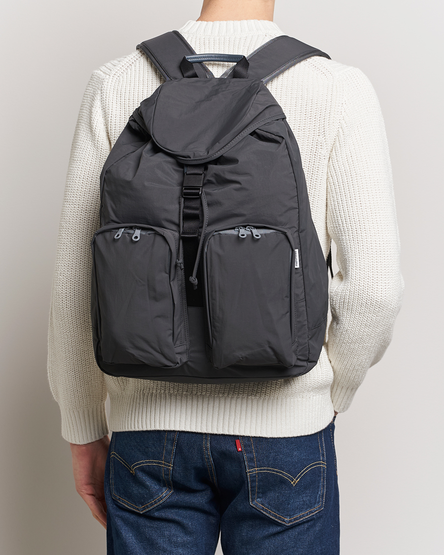 Men | Accessories | mazi untitled | All Day 05 Nylon Backpack Grey