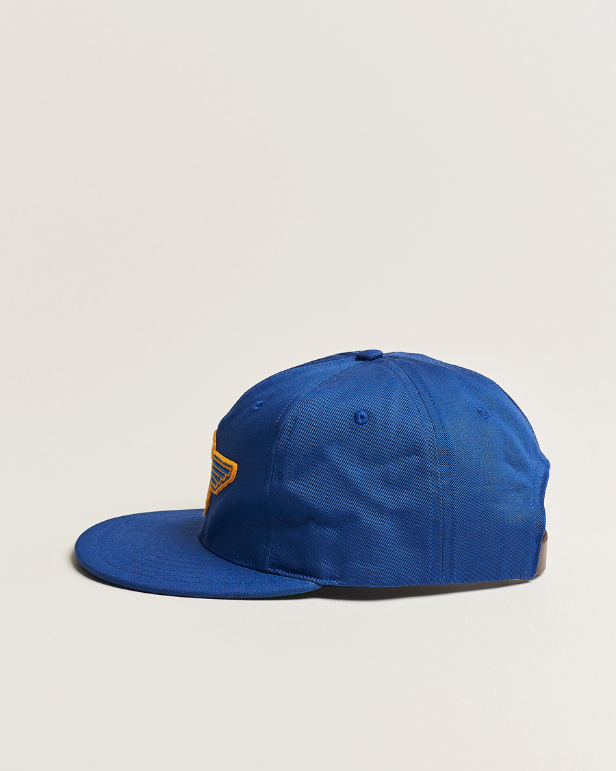 Men | Ebbets Field Flannels Made in USA Stewart-Warner 1930 Vintage Cap Blue | Ebbets Field Flannels | Made in USA Stewart-Warner 1930 Vintage Cap Blue