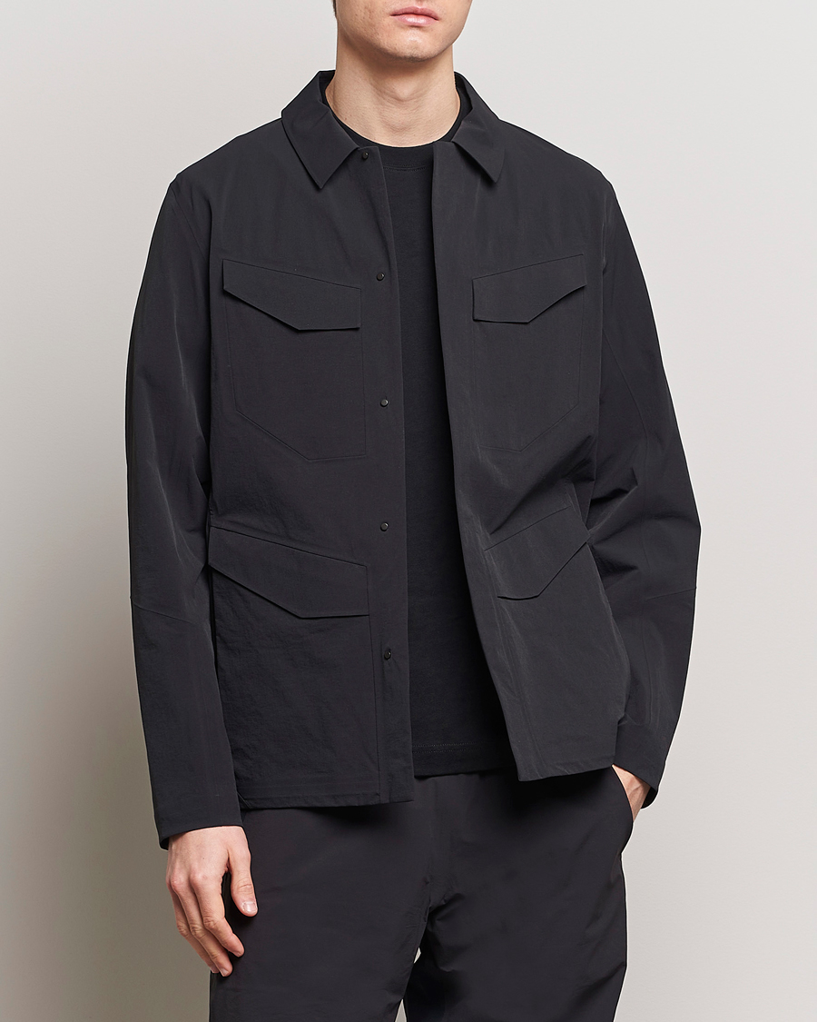 Men | Coats & Jackets | Arc'teryx Veilance | Field Softshell Jacket Black