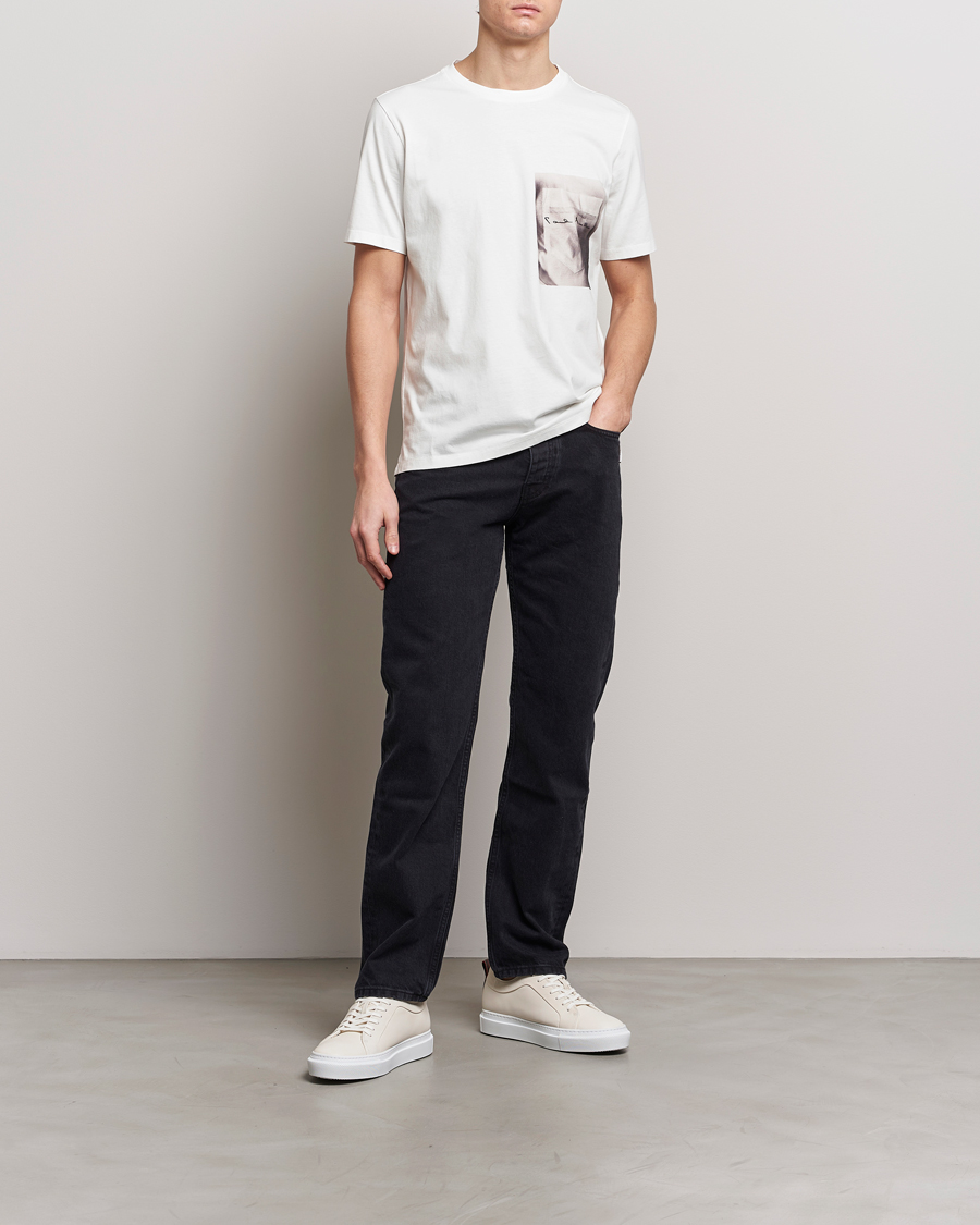 Men | T-Shirts | Paul Smith | Organic Cotton Printed T-Shirt White