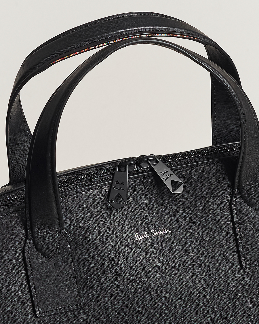 Men | Paul Smith Leather Holdall Black | Paul Smith | Leather Holdall Black