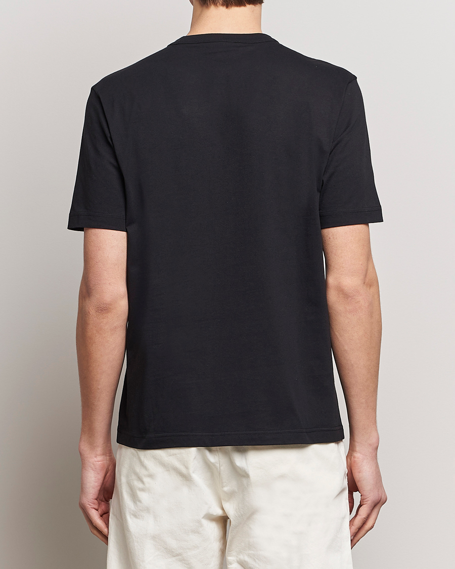 Men | T-Shirts | PS Paul Smith | Organic Cotton Circles Crew Neck T-Shirt Black