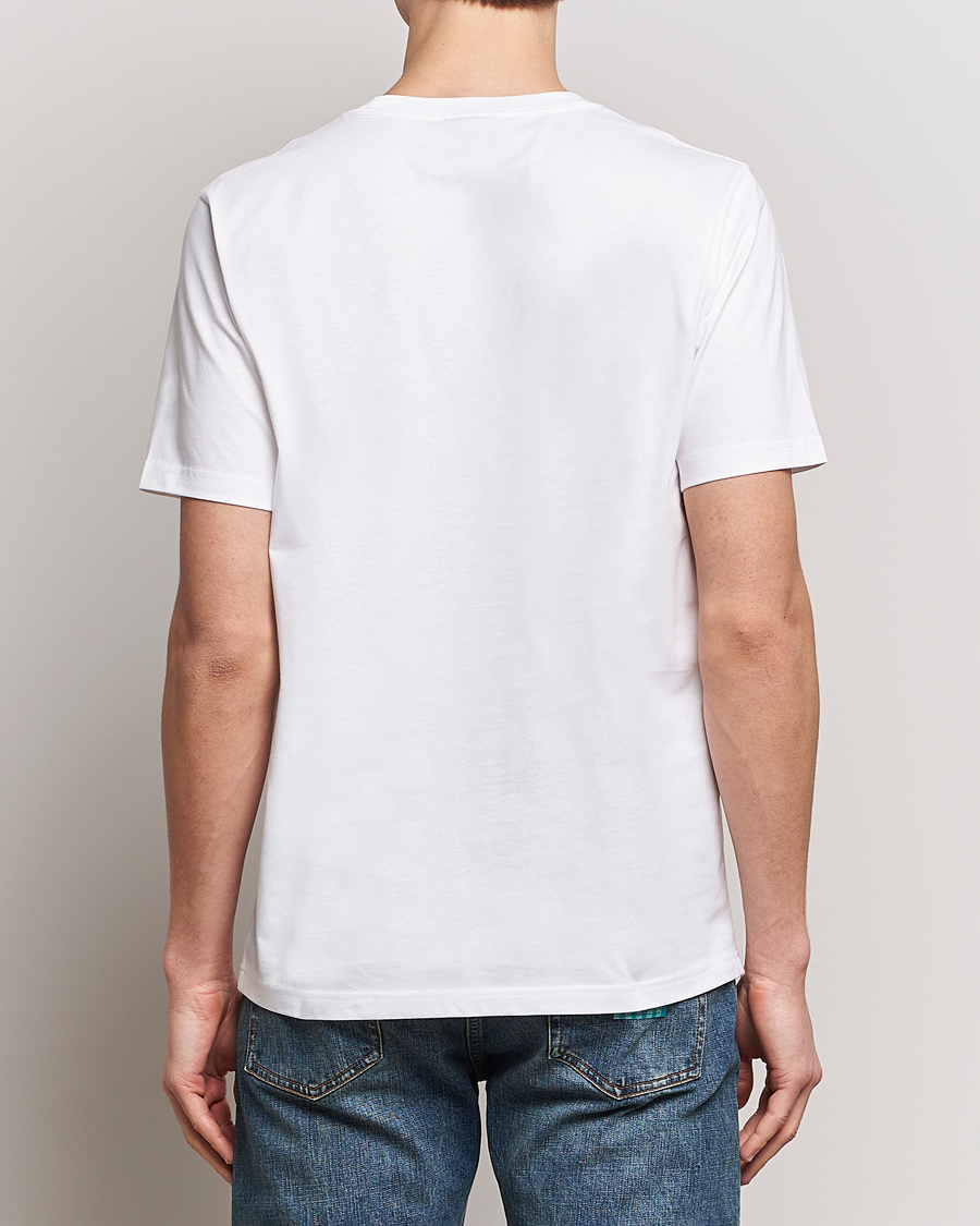 Men | T-Shirts | PS Paul Smith | Organic Cotton Scaffold Crew Neck T-Shirt White