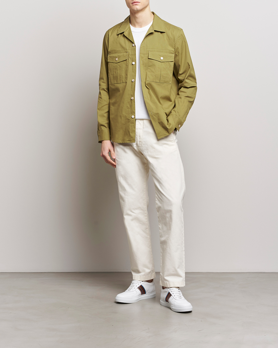 Men | Shirts | PS Paul Smith | Utility Shirt Khaki Green