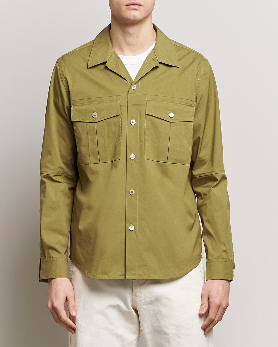 Men | Shirts | PS Paul Smith | Utility Shirt Khaki Green