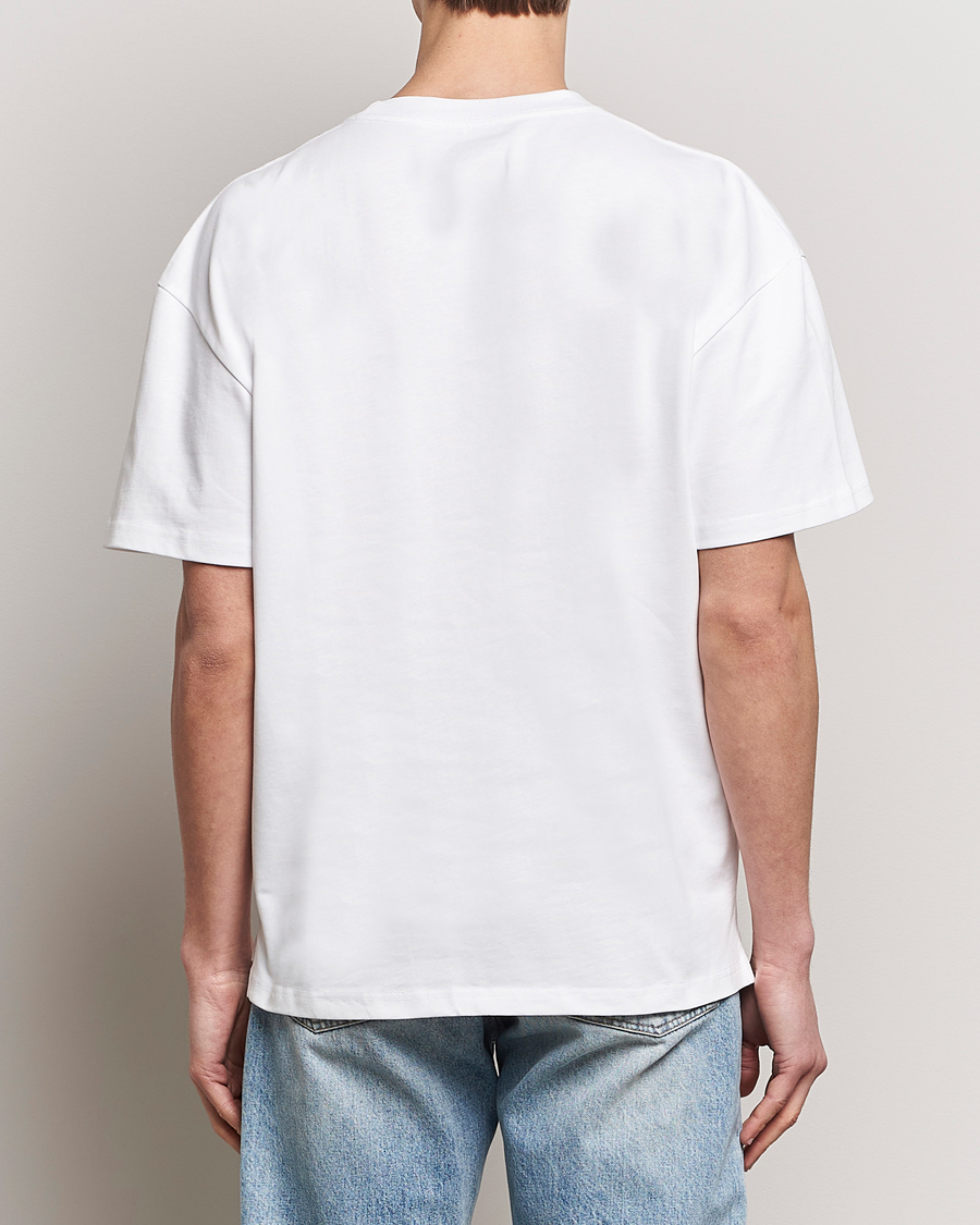 Men | T-Shirts | Bread & Boxers | Textured Heavy Crew Neck T-Shirt White