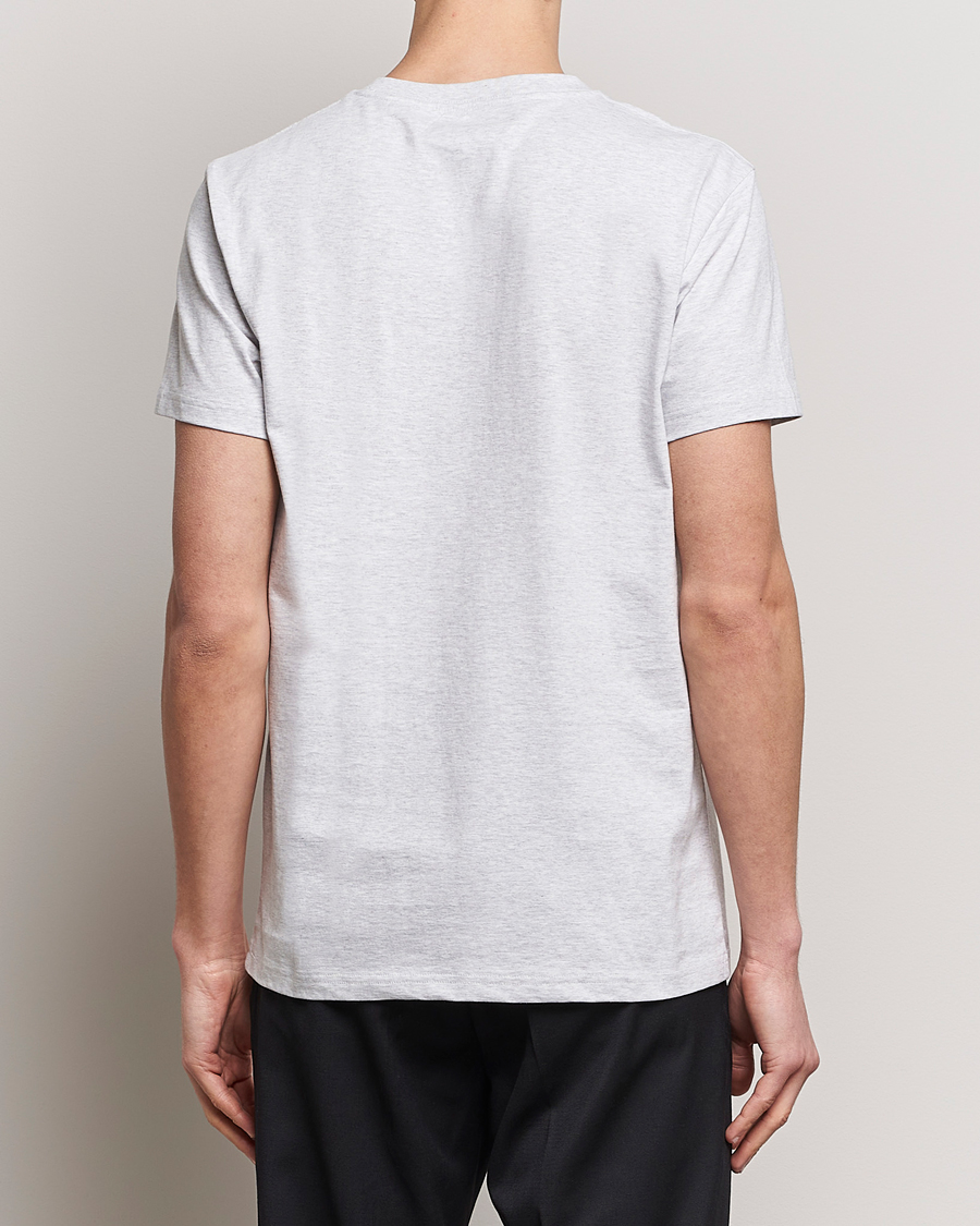 Men | T-Shirts | Bread & Boxers | Crew Neck Regular T-Shirt Light Grey Melange