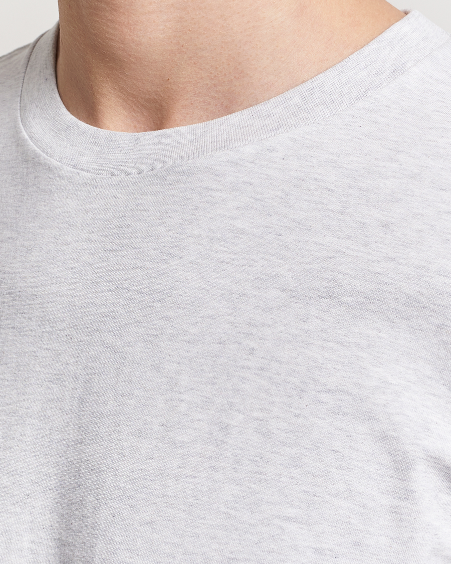 Men | T-Shirts | Bread & Boxers | Crew Neck Regular T-Shirt Light Grey Melange