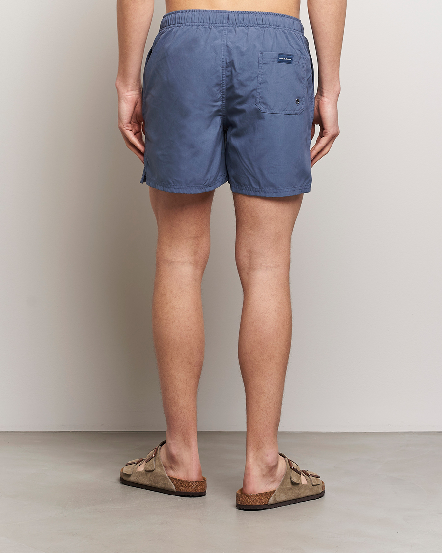 Men | Swimwear | Bread & Boxers | Swimshorts Denim Blue