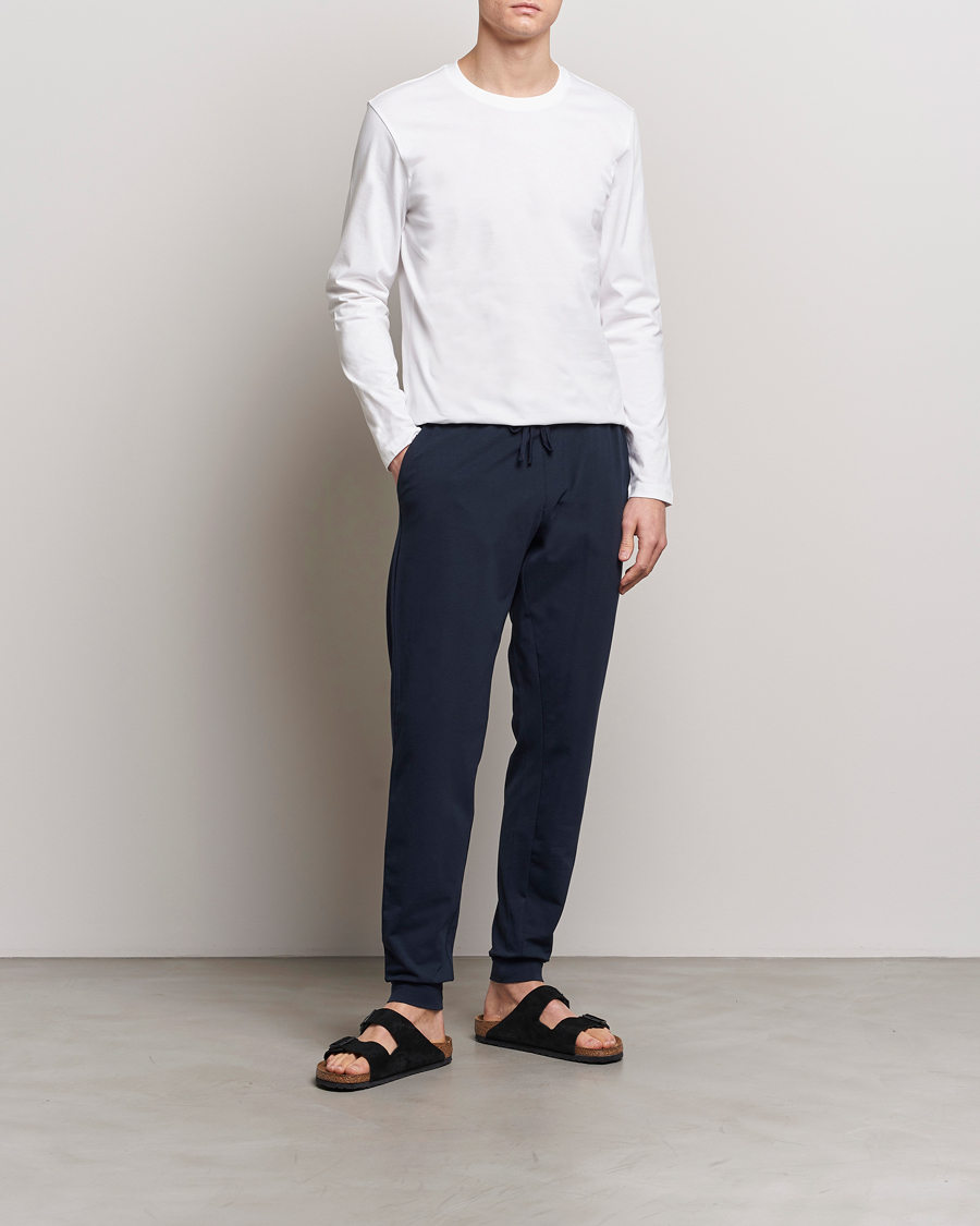 Men | T-Shirts | Bread & Boxers | Long Sleeve T-Shirt White