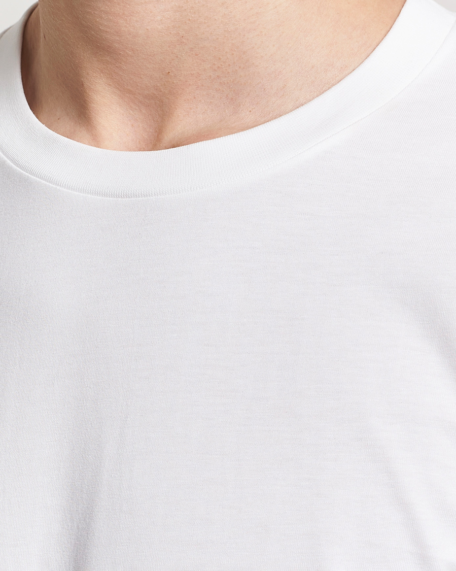 Men | T-Shirts | Bread & Boxers | Long Sleeve T-Shirt White