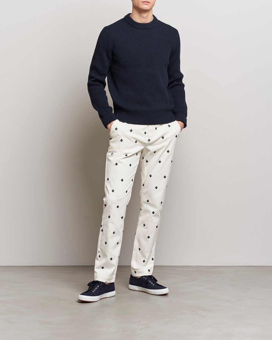 Men | Trousers | Morris | Jeffrey Club Chinos Off White