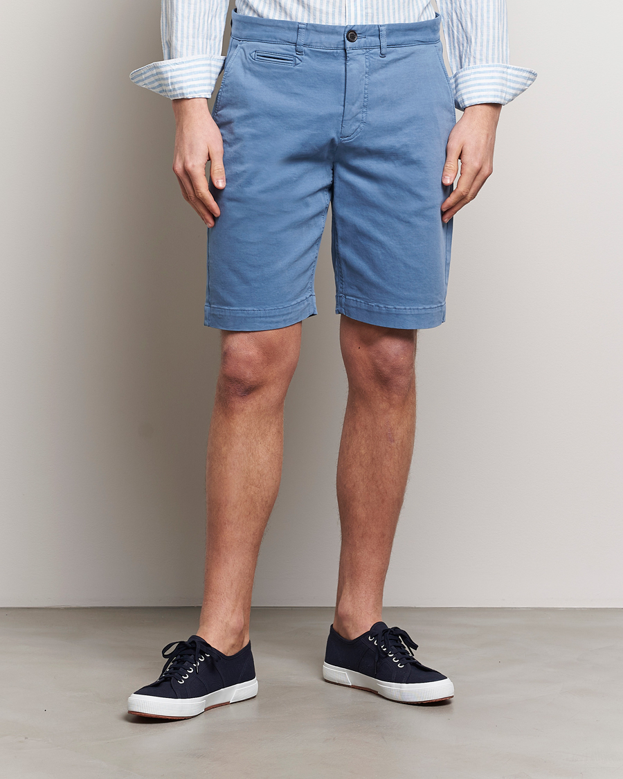 Men | Chino Shorts | Morris | Jeffrey Chino Shorts Blue