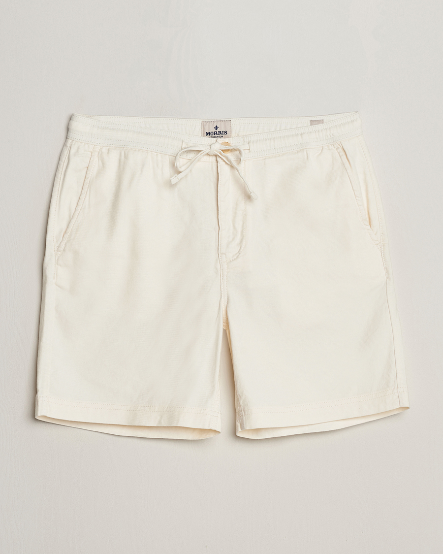 Men | Shorts | Morris | Fenix Linen Shorts Off White