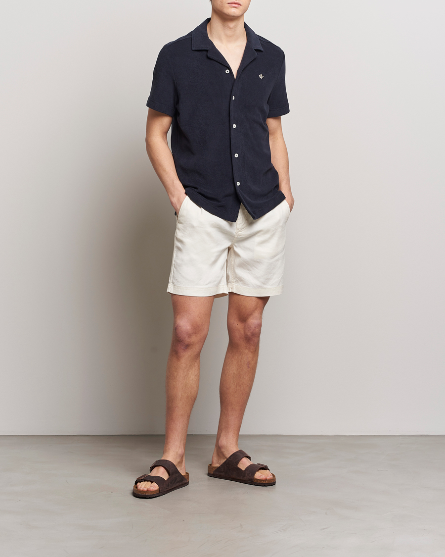 Men | Shorts | Morris | Fenix Linen Shorts Off White