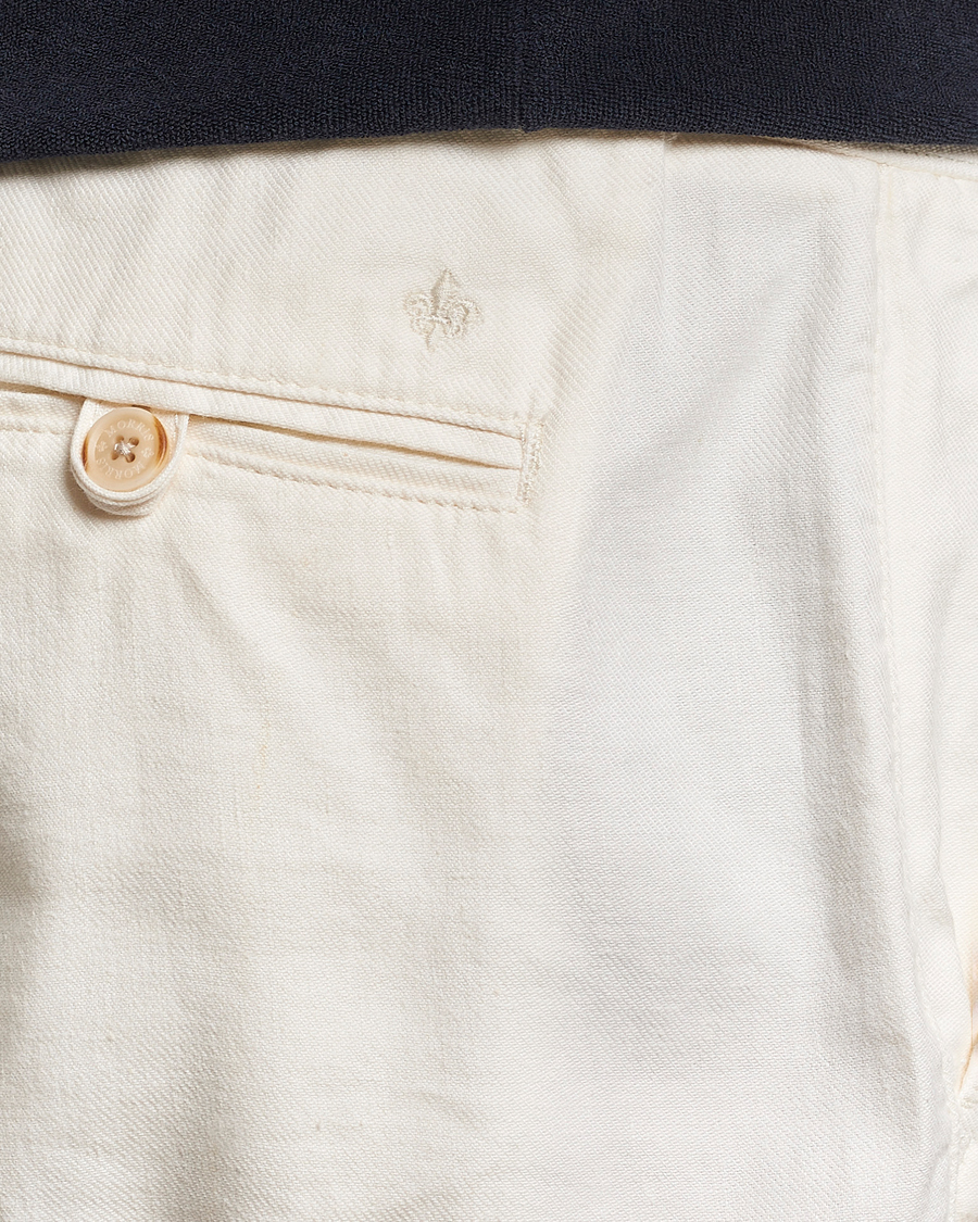 Men | Shorts | Morris | Fenix Linen Shorts Off White
