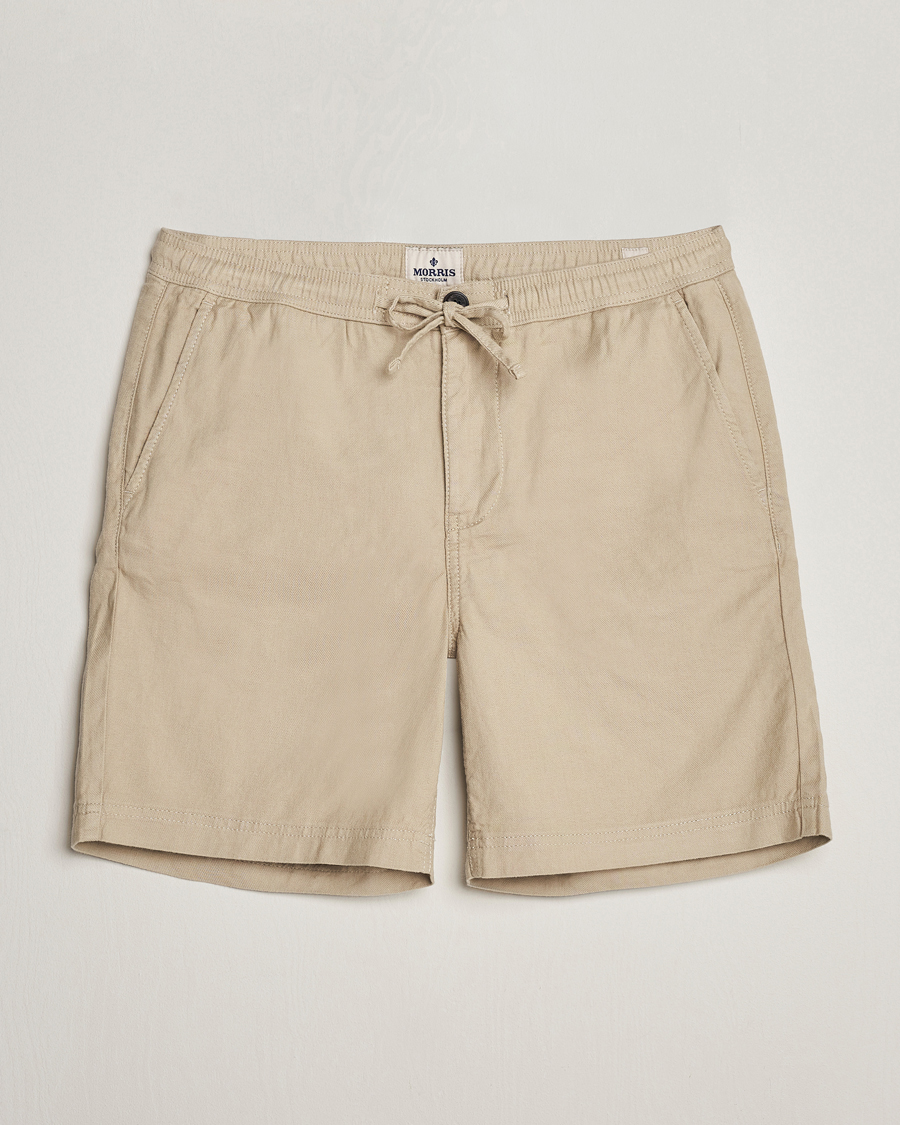 Men | Shorts | Morris | Fenix Linen Shorts Khaki