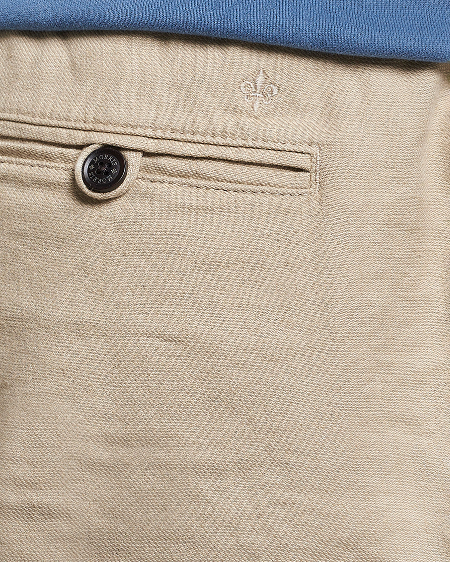 Men | Shorts | Morris | Fenix Linen Shorts Khaki