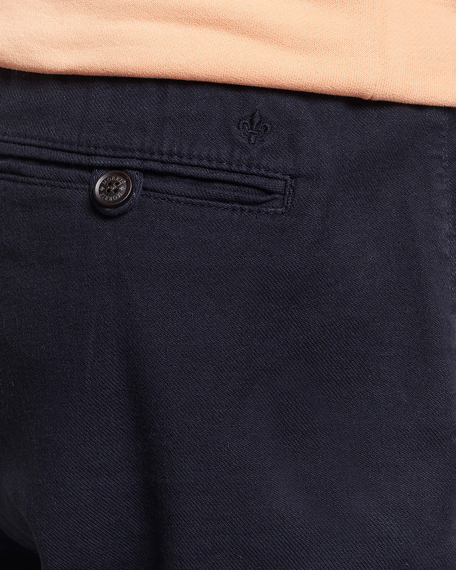 Men | Shorts | Morris | Fenix Linen Shorts Navy