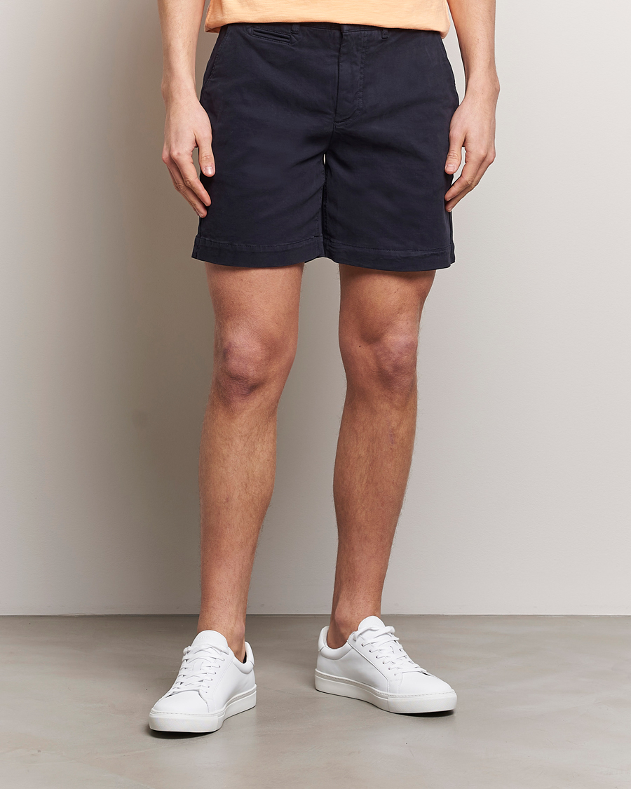 Men | Shorts | Morris | Jeffrey Short Chino Shorts Navy
