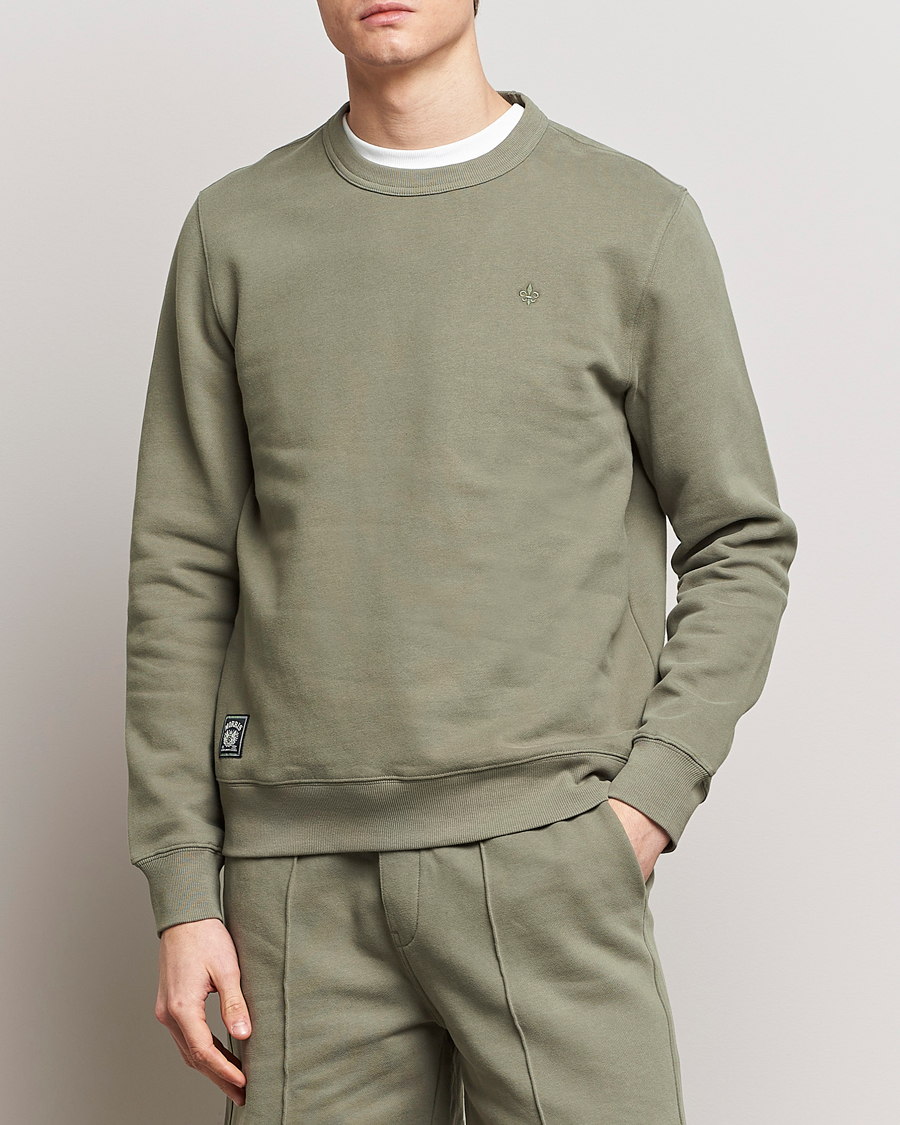 Men | Sweaters & Knitwear | Morris | Brandon Lily Sweatshirt Green