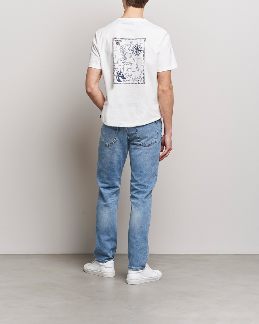 Men | T-Shirts | Morris | Archie T-Shirt Off White