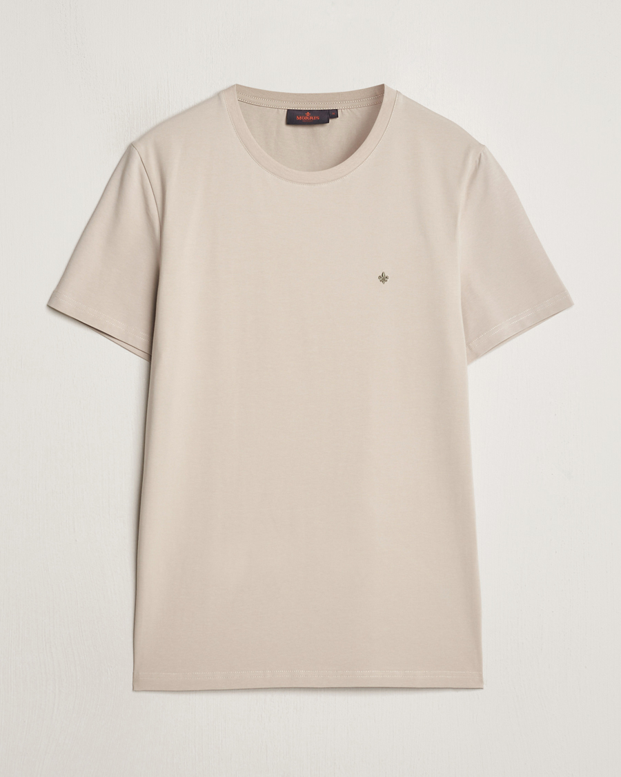 Men | T-Shirts | Morris | James Crew Neck T-Shirt Khaki