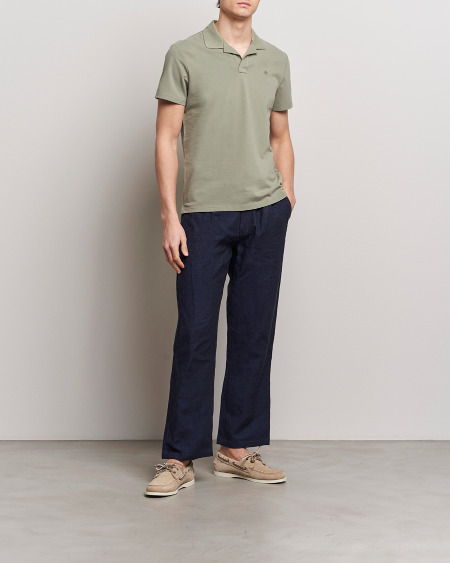Men | Polo Shirts | Morris | Dylan Pique Shirt Green