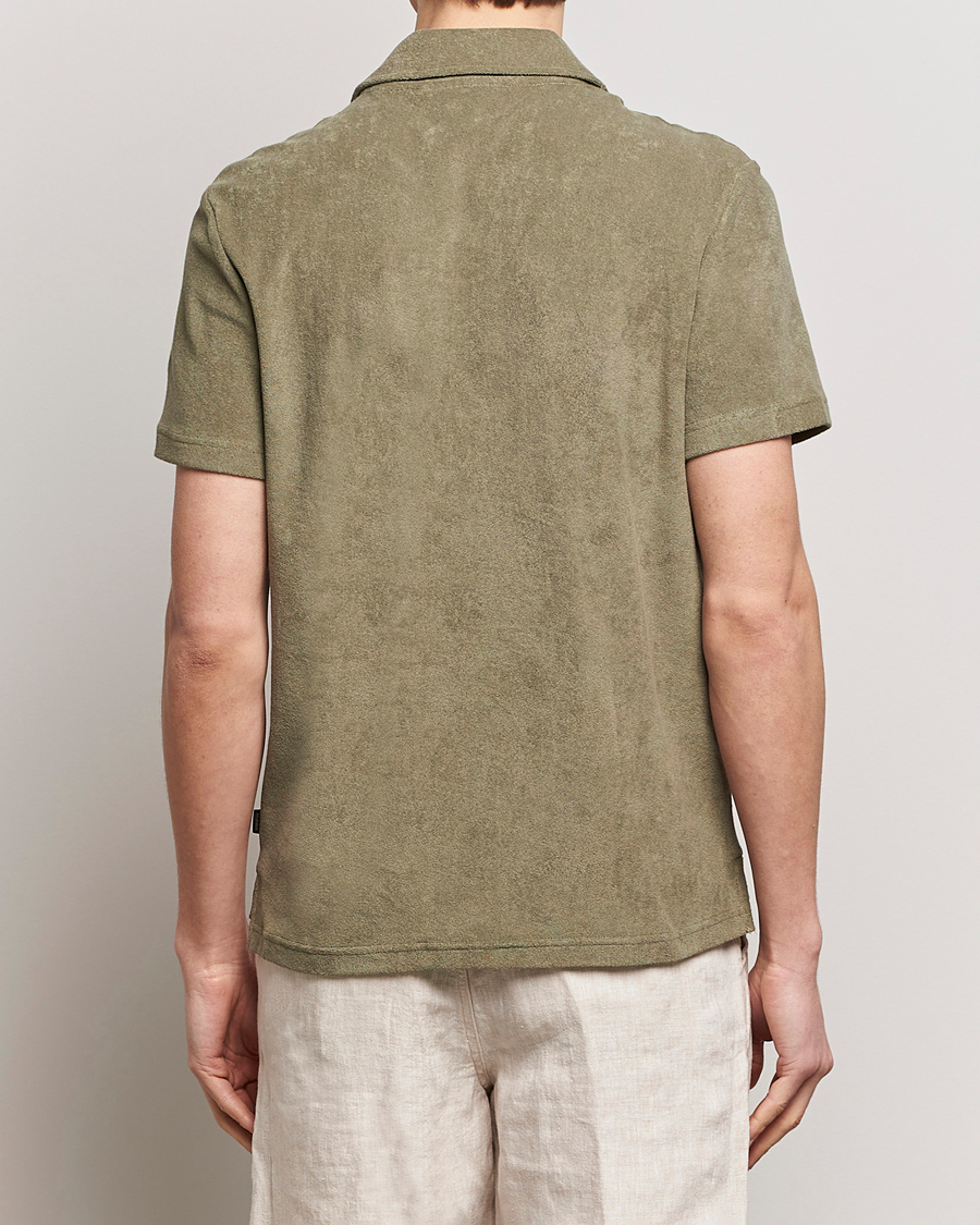Men | Polo Shirts | Morris | Delon Terry Jersey Polo Olive