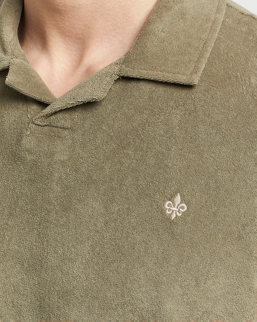 Men | Polo Shirts | Morris | Delon Terry Jersey Polo Olive
