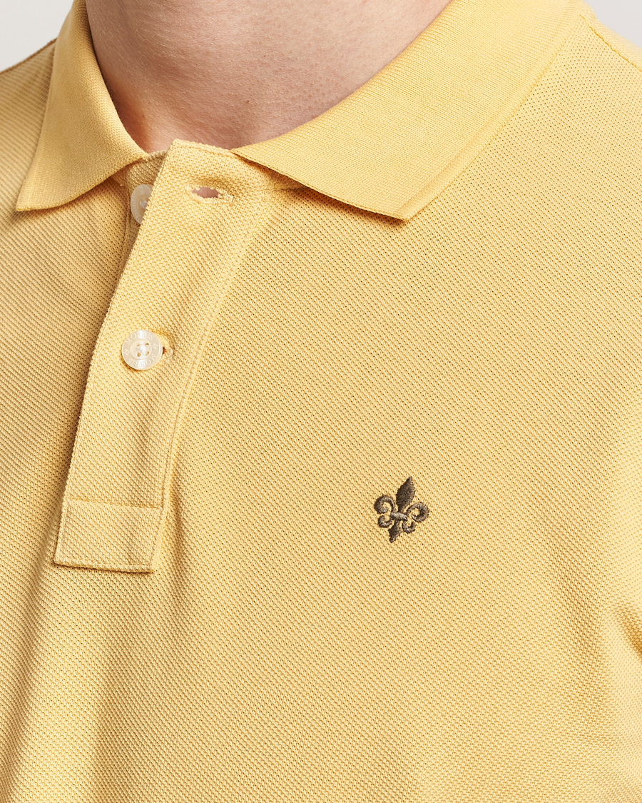 Men | Polo Shirts | Morris | New Pique Yellow