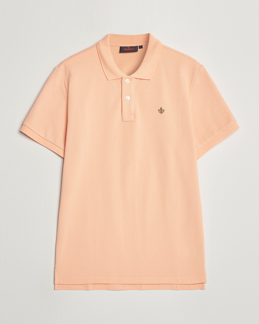 Men | Polo Shirts | Morris | New Pique Orange