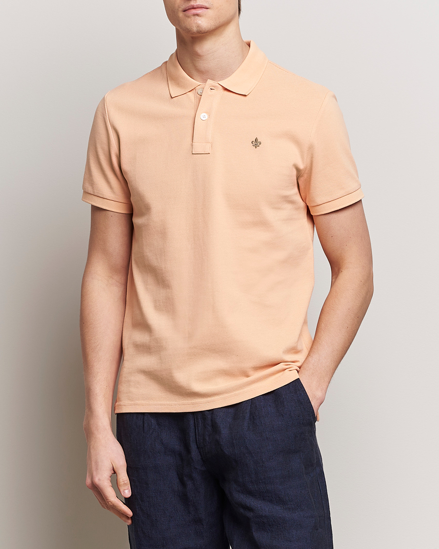Men | Polo Shirts | Morris | New Pique Orange