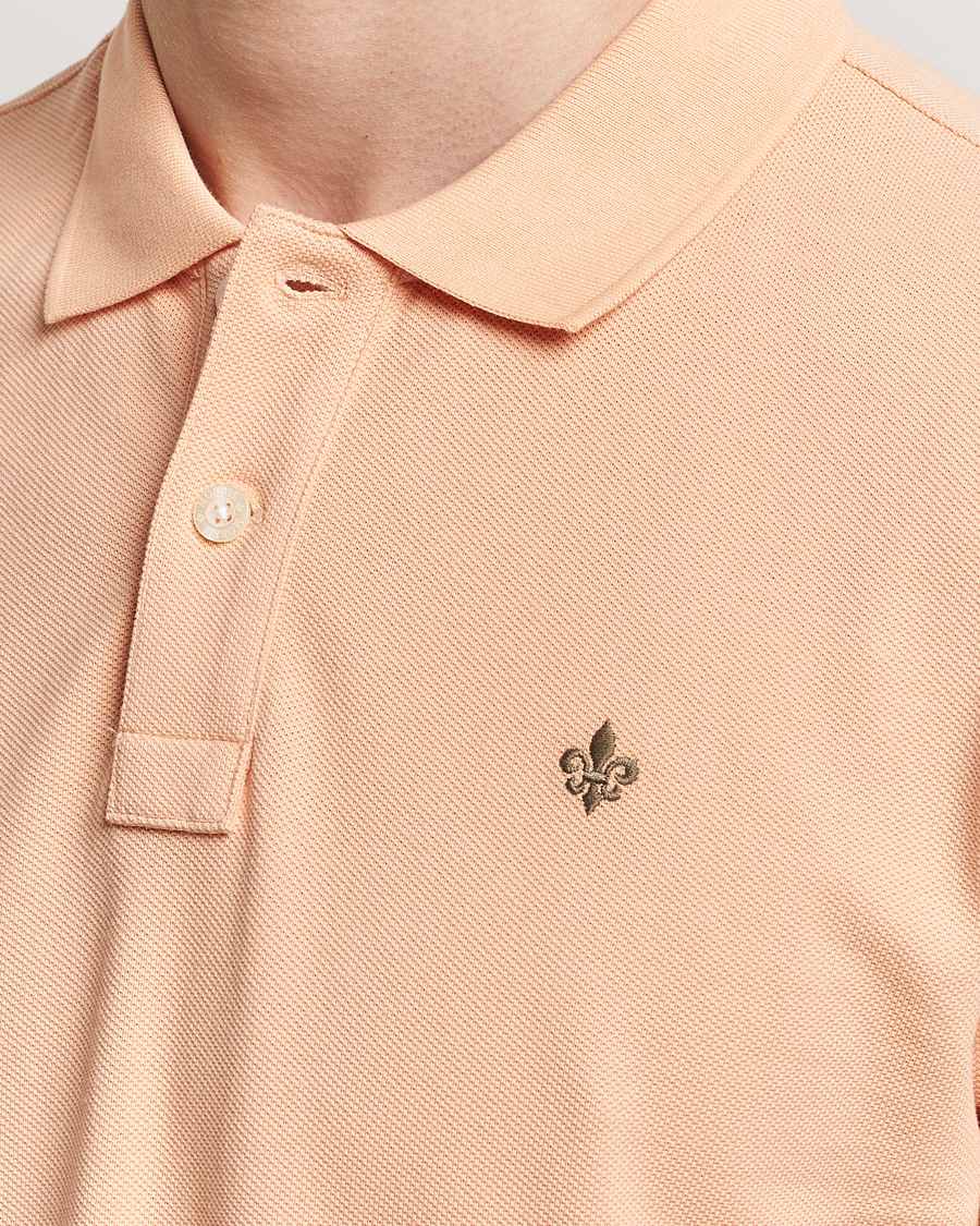 Men | Polo Shirts | Morris | New Pique Orange