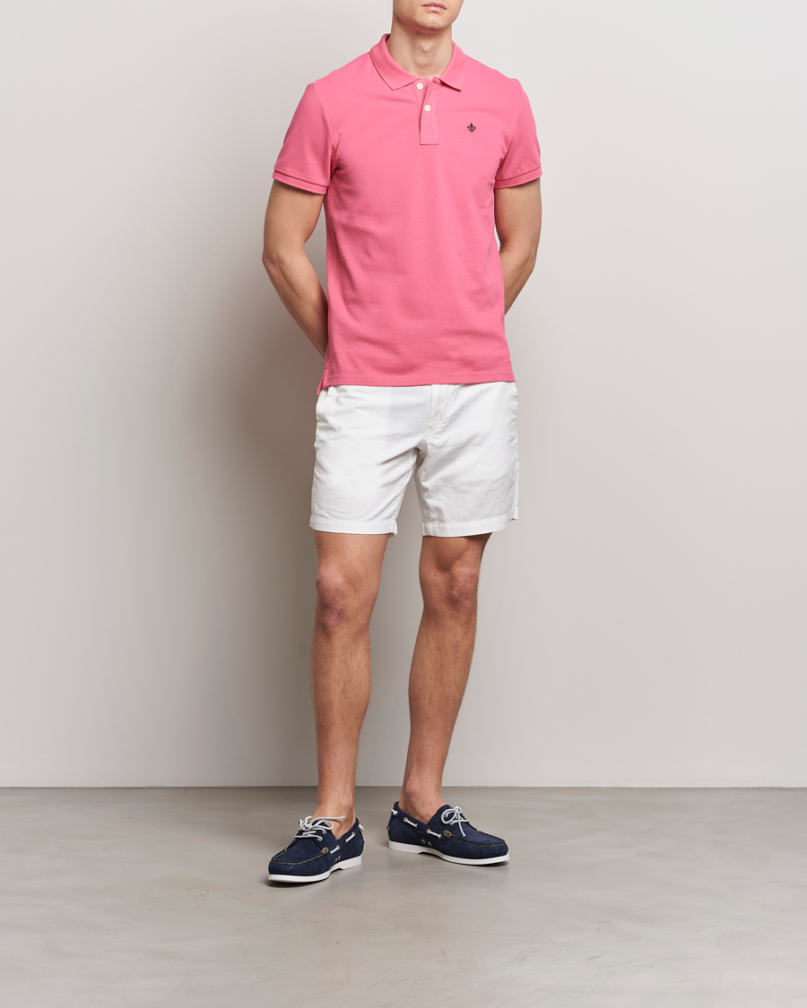 Men | Polo Shirts | Morris | New Pique Cerise