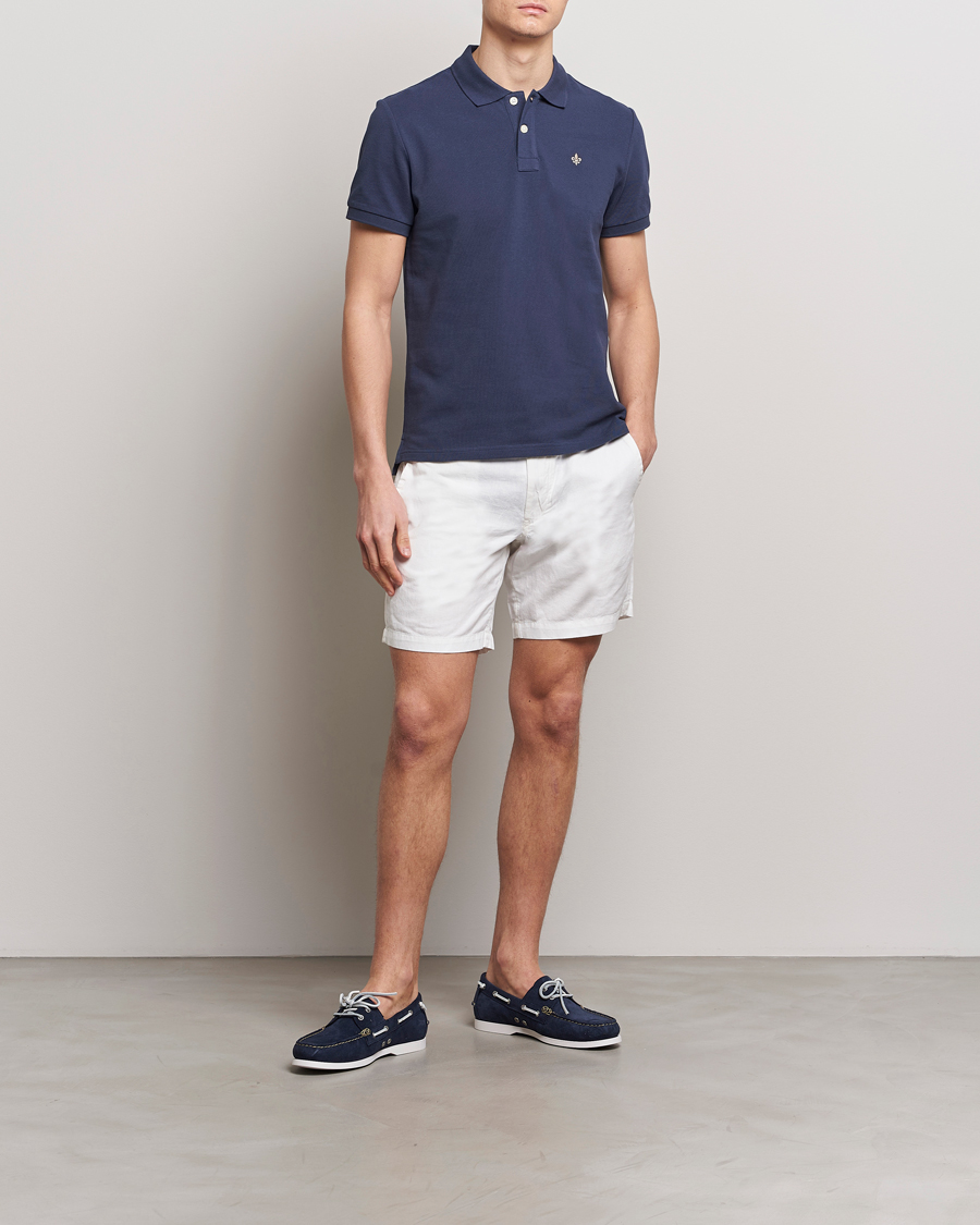Men | Polo Shirts | Morris | New Pique Blue