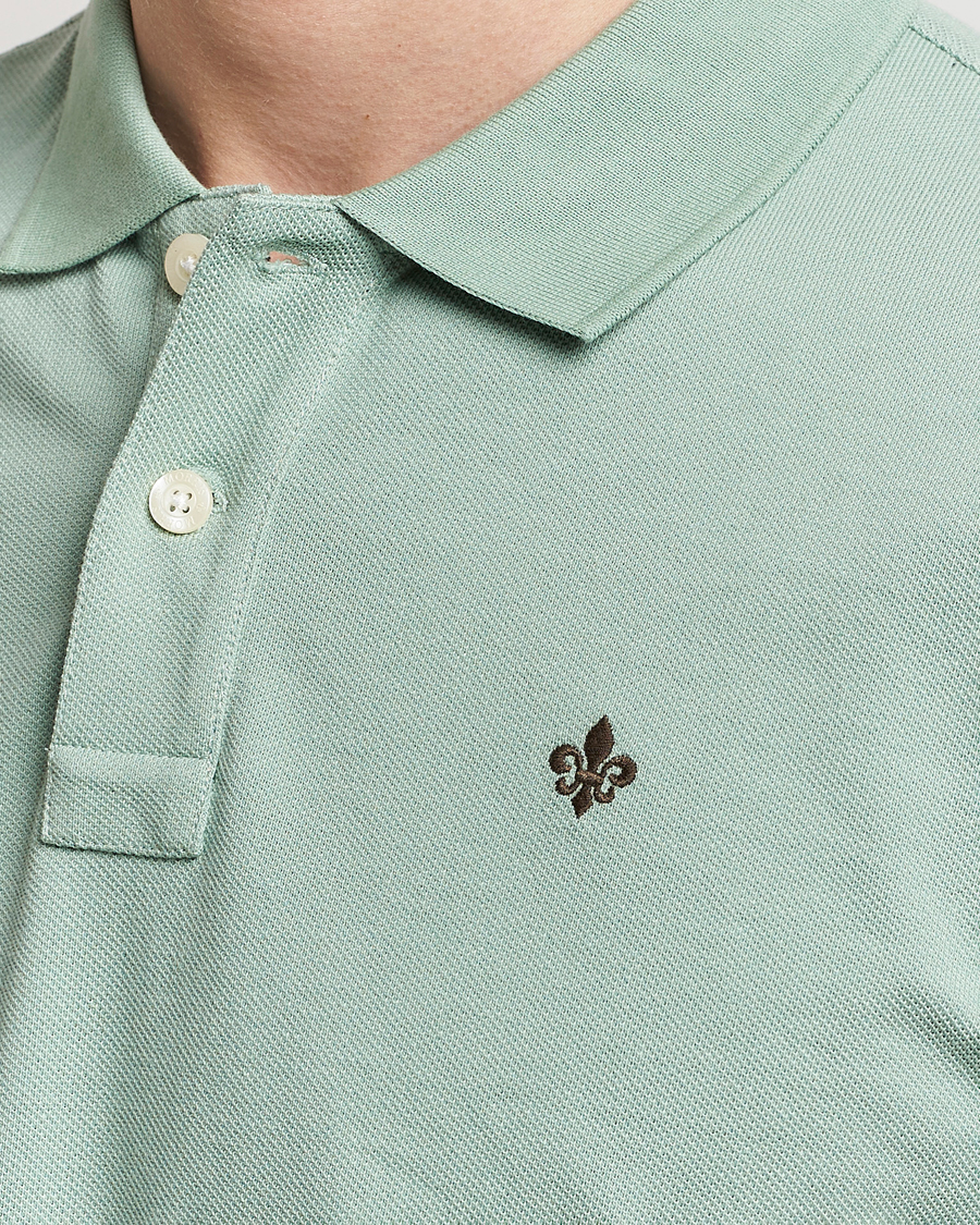 Men | Polo Shirts | Morris | New Pique Light Green