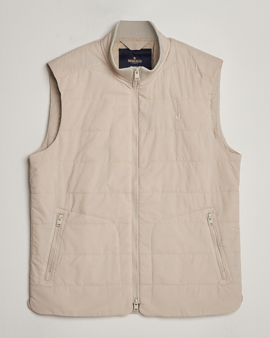Men | Coats & Jackets | Morris | Lewis Padded Vest Khaki