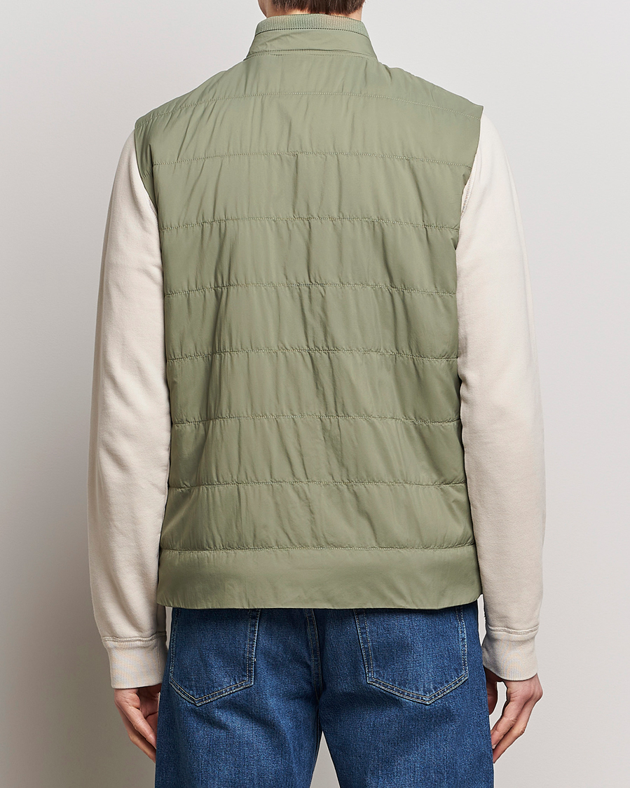 Men | Coats & Jackets | Morris | Lewis Padded Vest Green