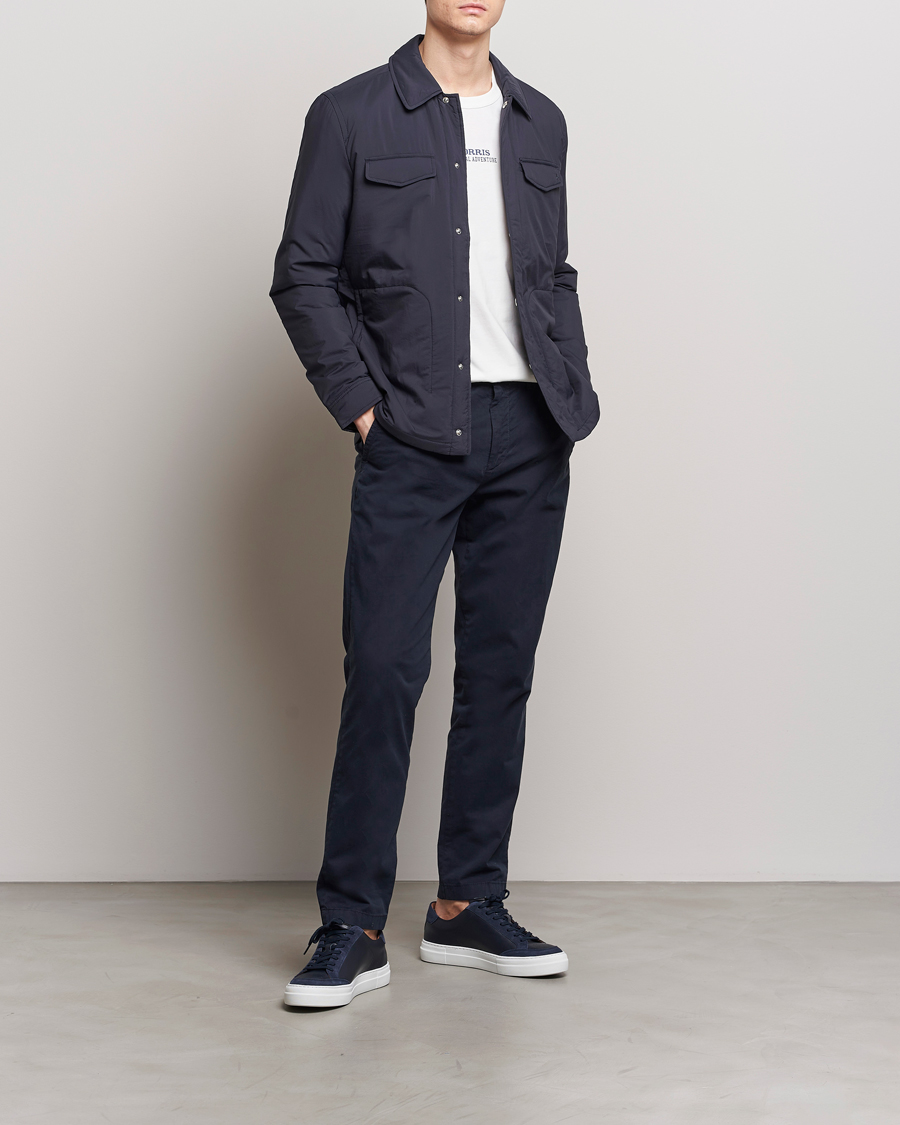 Men | Coats & Jackets | Morris | Wyke Padded Jacket Old Blue