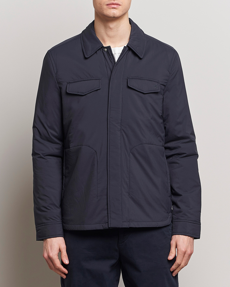 Men | Coats & Jackets | Morris | Wyke Padded Jacket Old Blue
