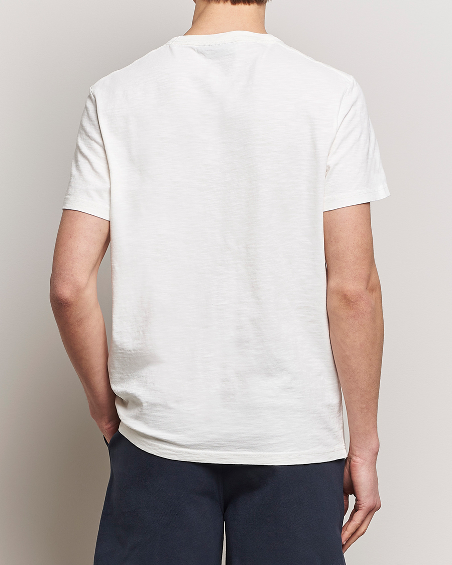Men | T-Shirts | Morris | Watson Slub Crew Neck T-Shirt Off White